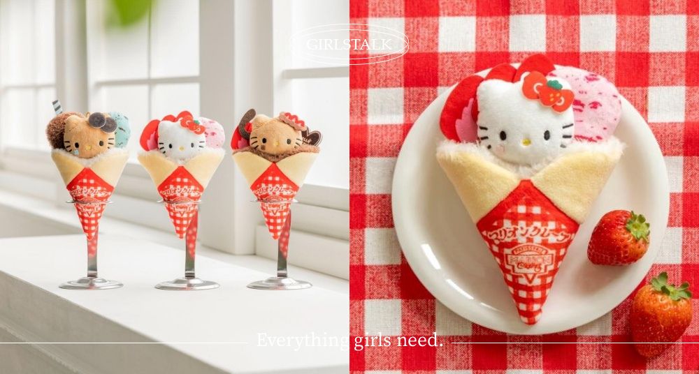 Hello Kitty變身可麗餅！三麗鷗Ｘ日本人氣可麗餅店Marion Crepes推出3款可愛吊飾！